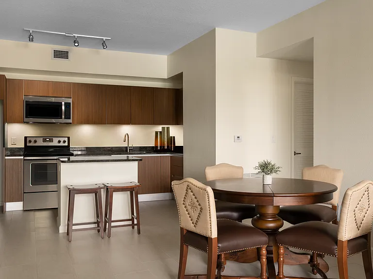 Enjoy the comfort of high ceilings