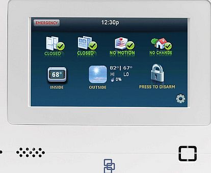 Security Panel. WIFI and mobile app supported
