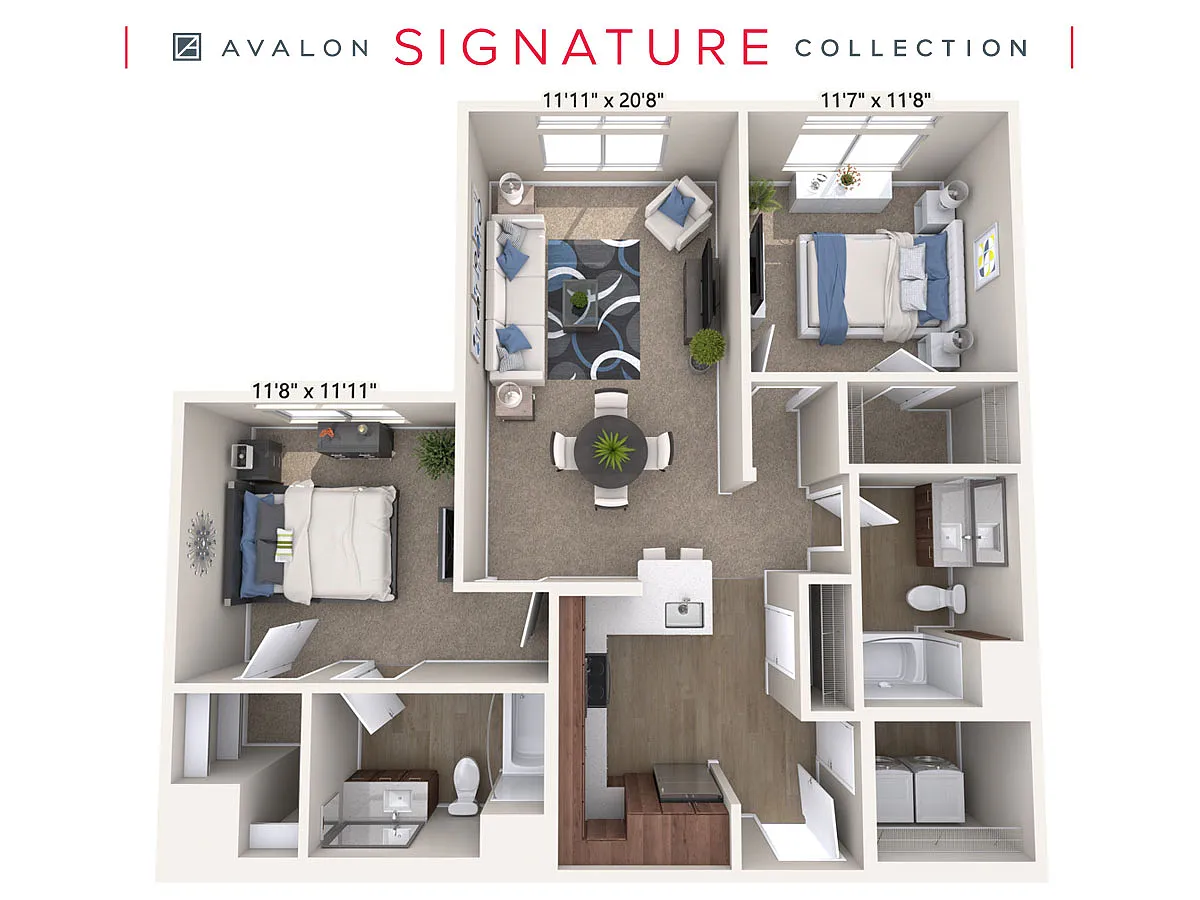 Floor plan B3-Wal