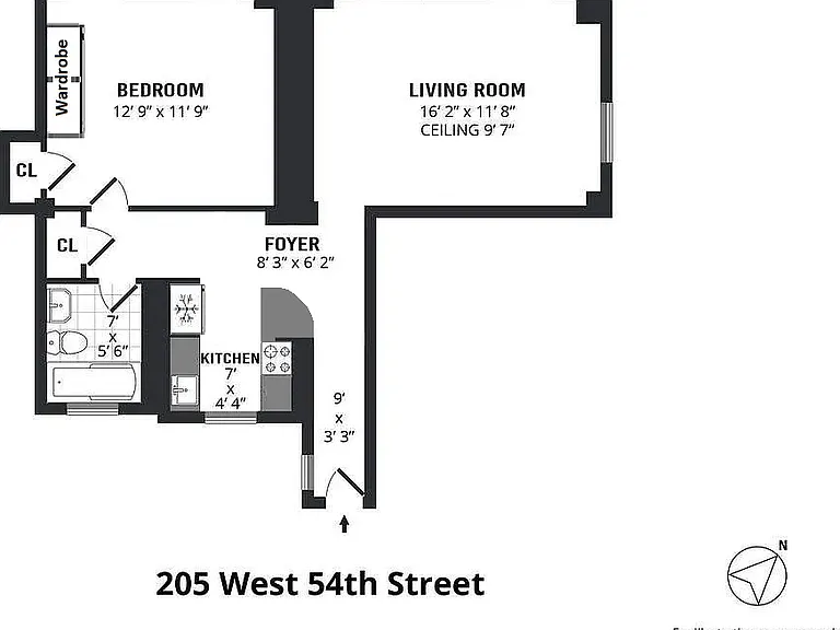 205 W 54th St #8G — Photo 2