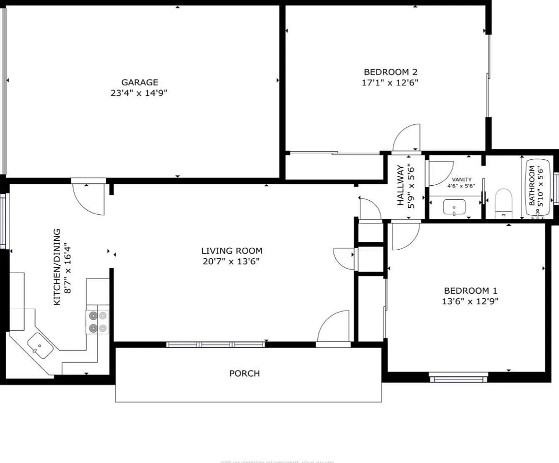2 bed, 1000 sqft, $3,750 — Photo 2