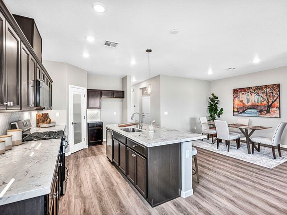 Kitchen and Dining areas