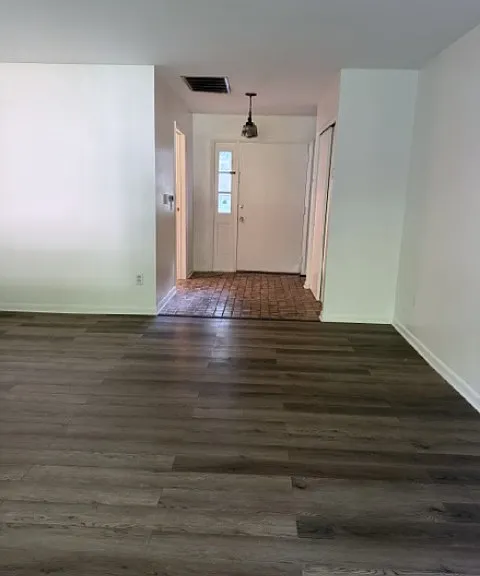 Living room to foyer