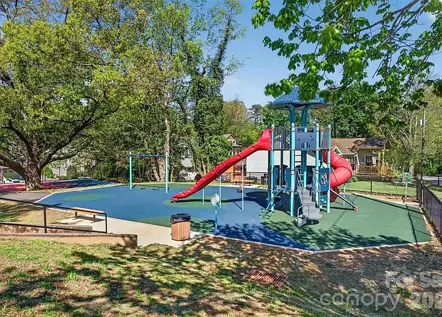 Brand new playground, built in 2025 just one block from the home!