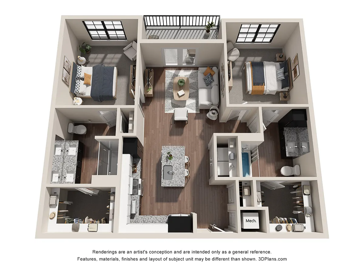 Floor plan B2