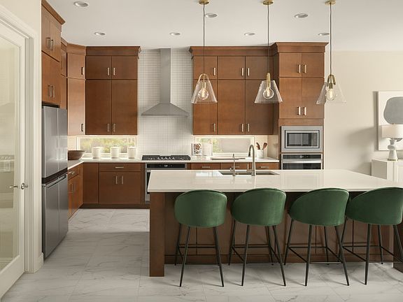 Flow Through Kitchen