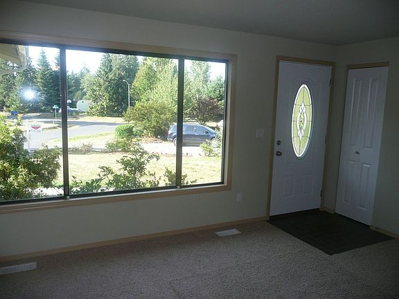 Front Entry, new designer door makes a welcome entry