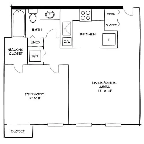 Floor plan Design 1C Premier G