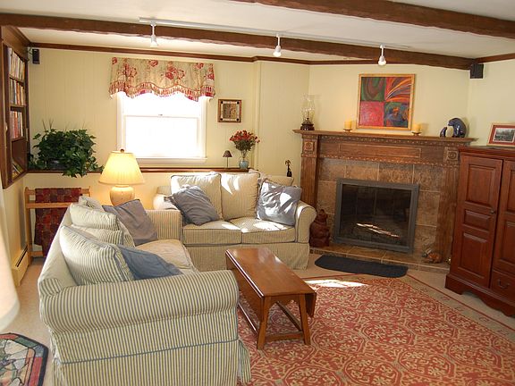 Lovely Family Room with Fireplace