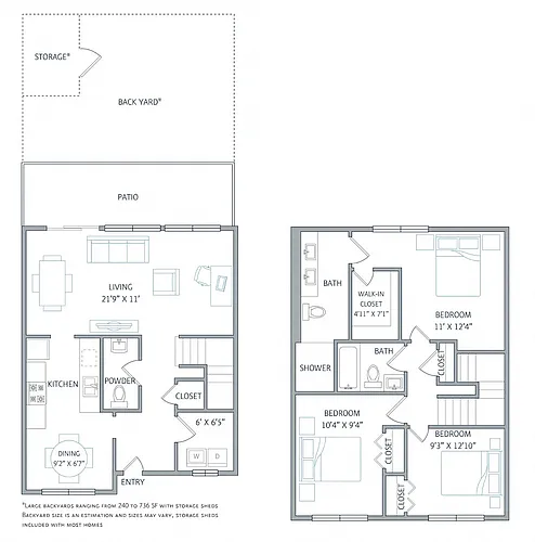Floor plan Meridian