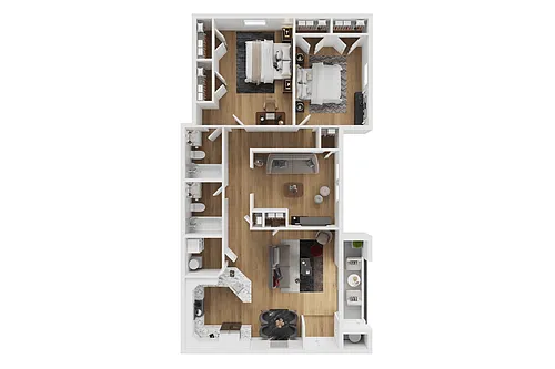 Floor plan The Madison