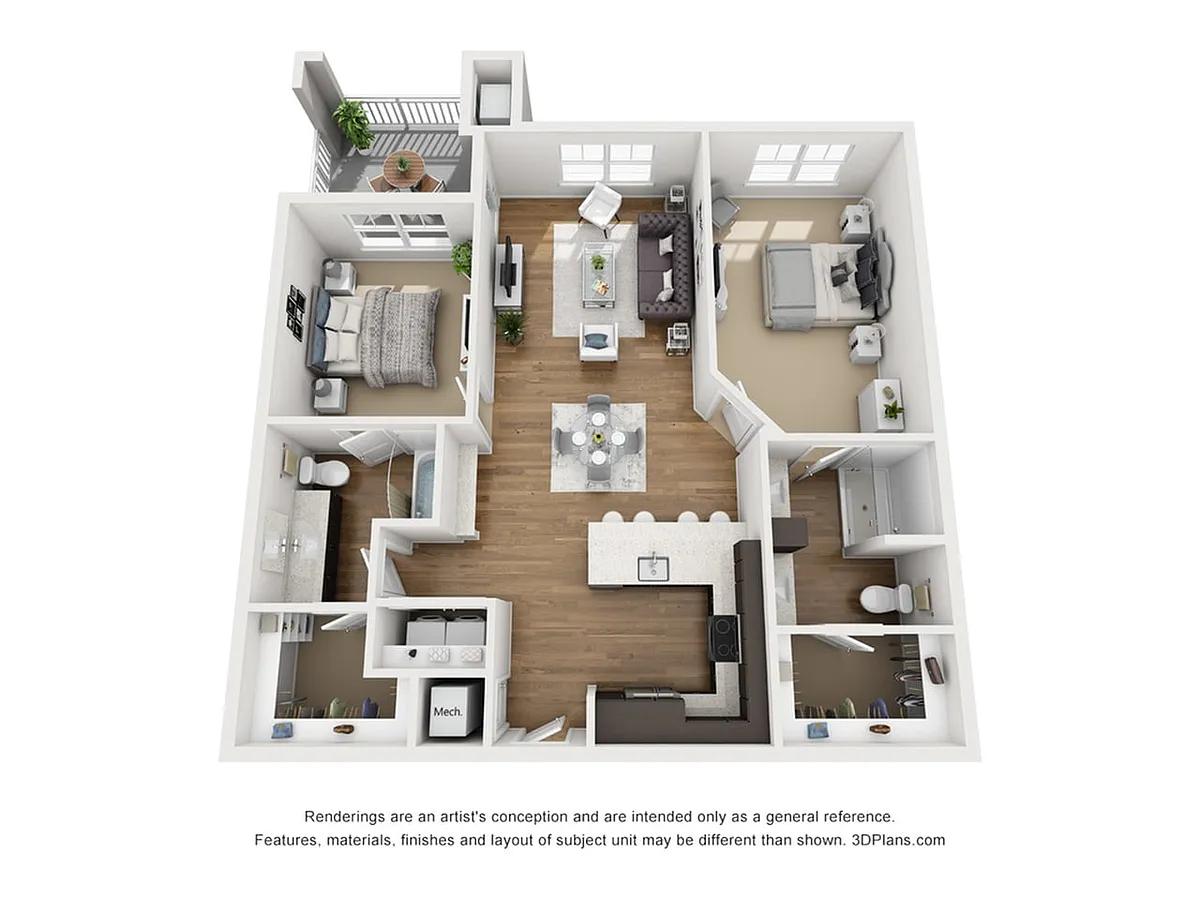 Floor plan B2