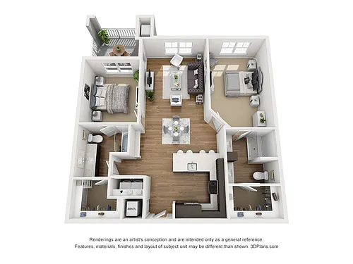 Floor plan B2