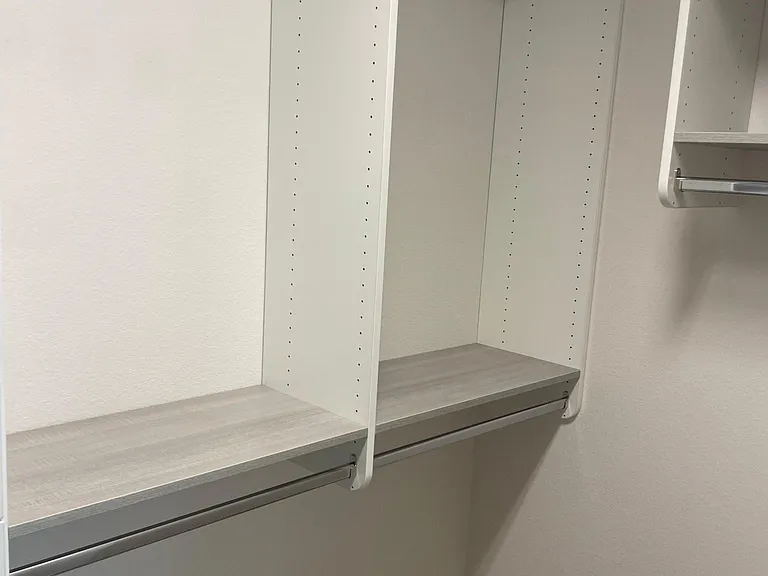Primary closet