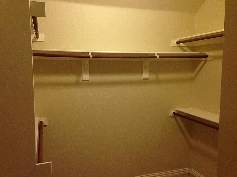 Master bedroom closet