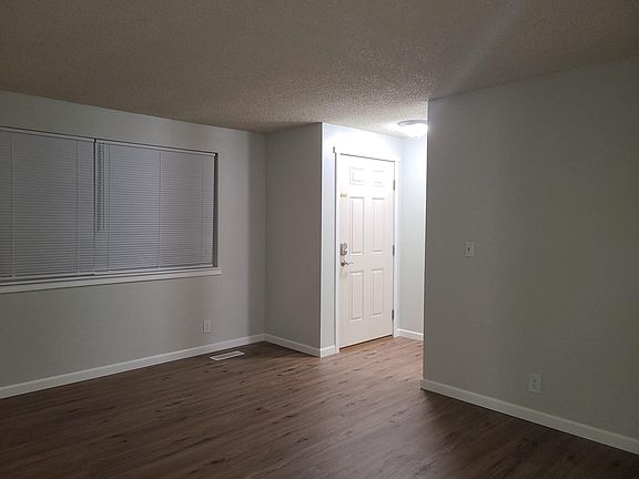 Front door seen from living room