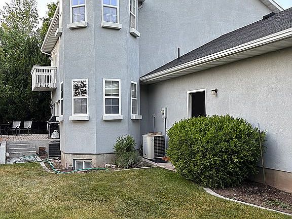 Southwest side of house