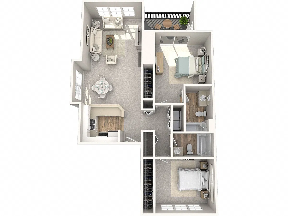 Floor plan Birch B