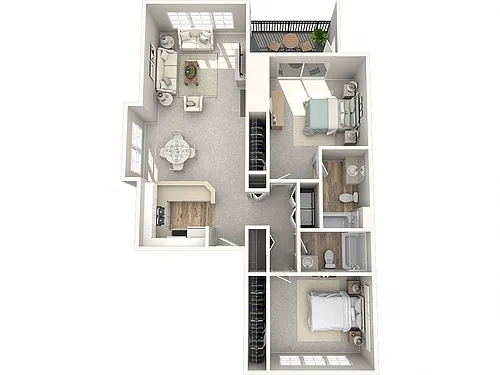 Floor plan Birch B