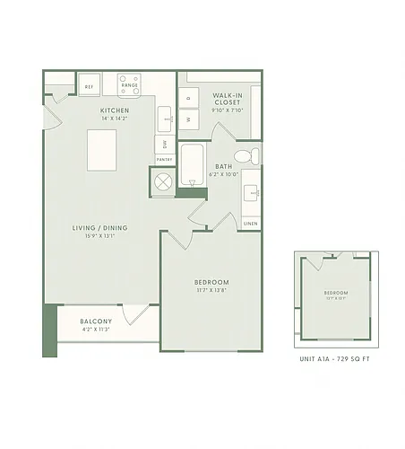 Floor plan A1