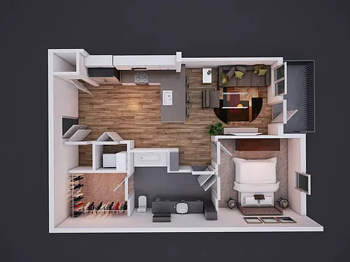 Floor plan A1