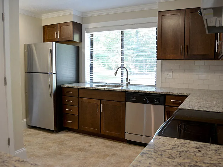 New Renovated Kitchen in our Three Bedroom Townhouse
