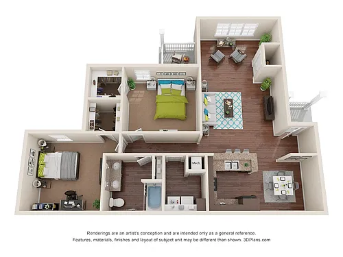 Floor plan Berkshire With Sunroom