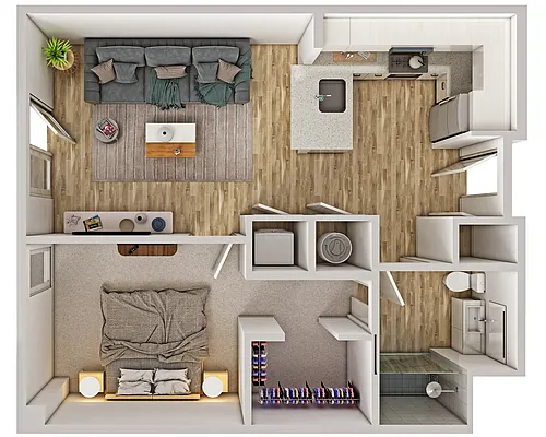 Floor plan Lofts - A3