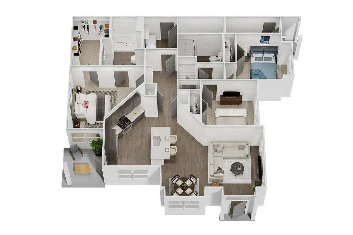Floor plan C1LBH