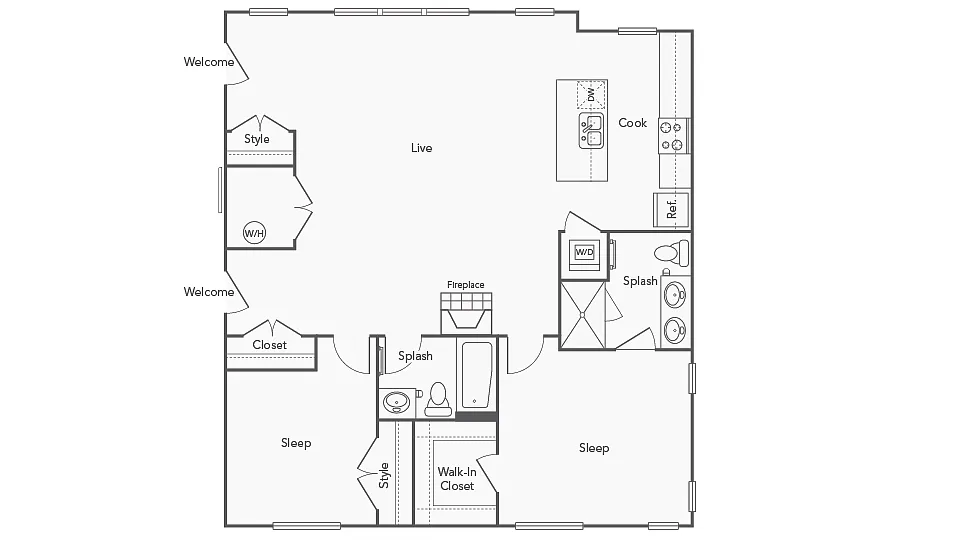 Floor plan C2