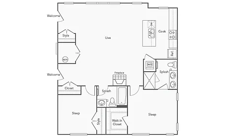 Floor plan C2