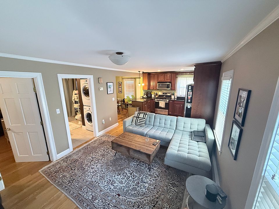 Open Concept Family Room into Kitchen