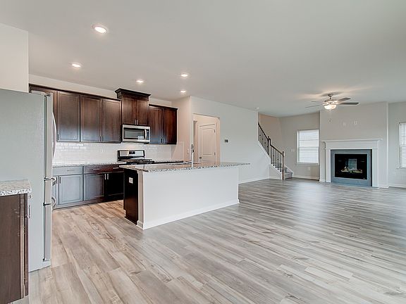 Brentwood floorplan at Vistas at Towne Mill in Canton, GA.