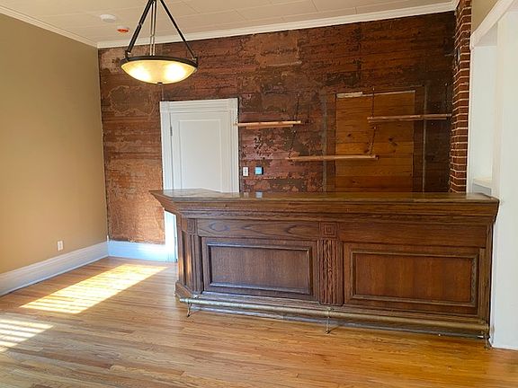 Large bar in the dining room