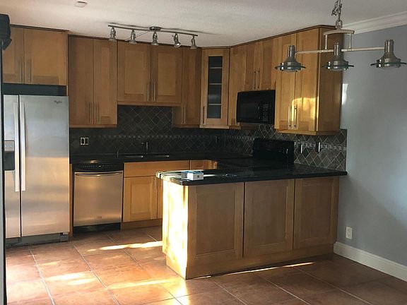 Empty view of kitchen