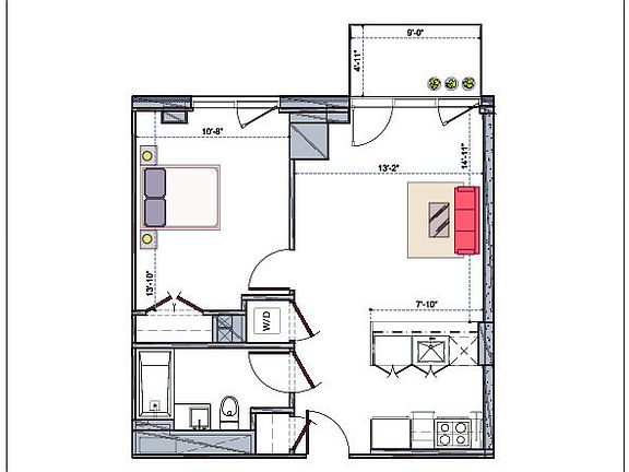 2nd image of 44-41 Purves St #2003A