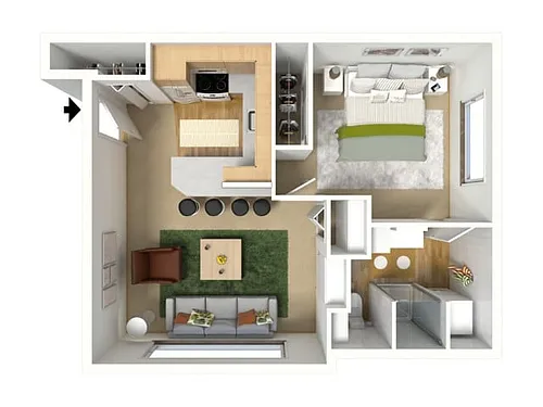 Floor plan Bronze Plus