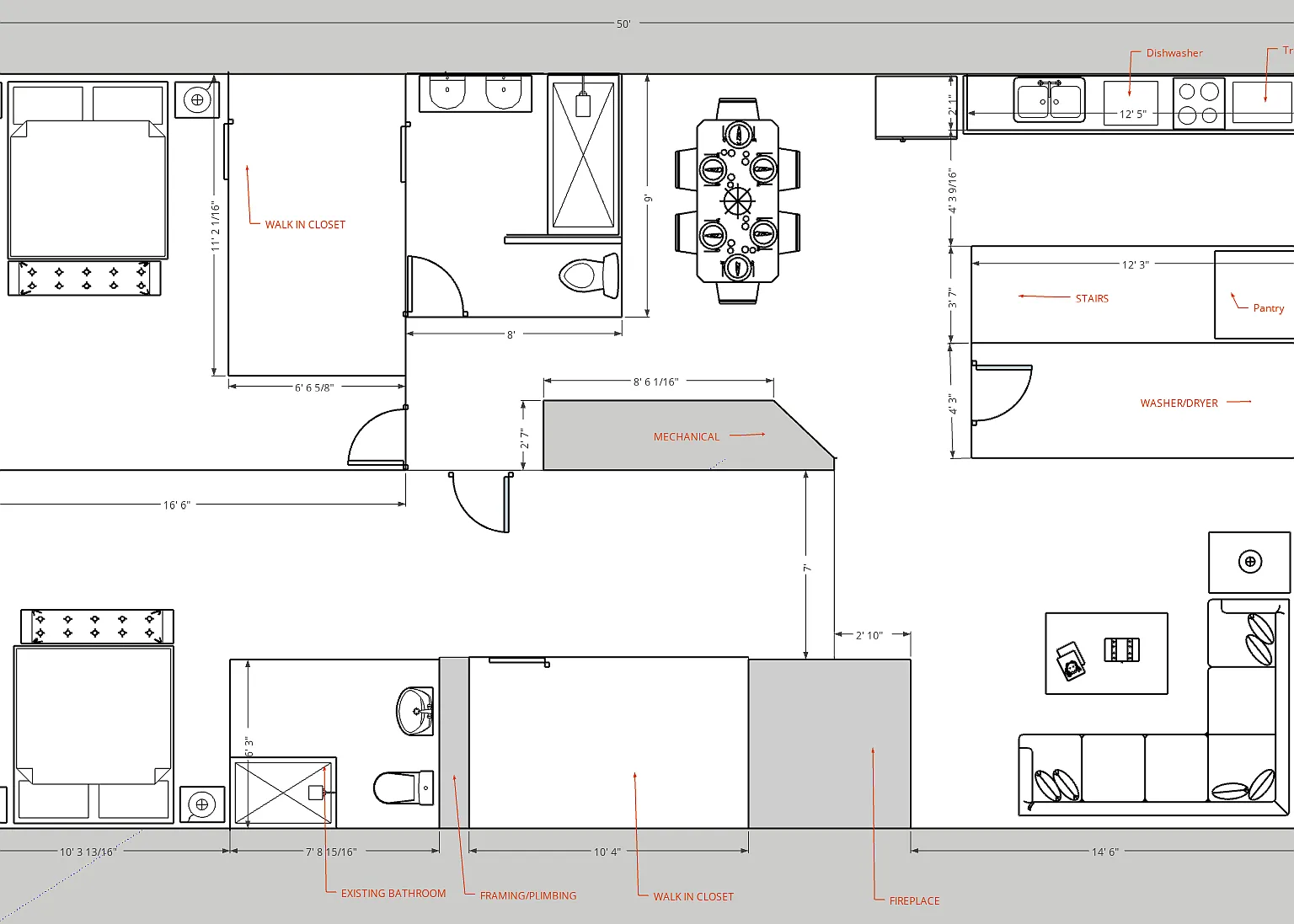 2 bed, 1550 sqft, $2,500 — Photo 3