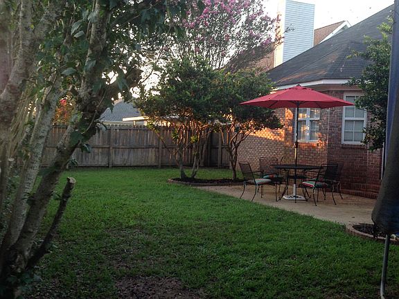 Backyard- side view