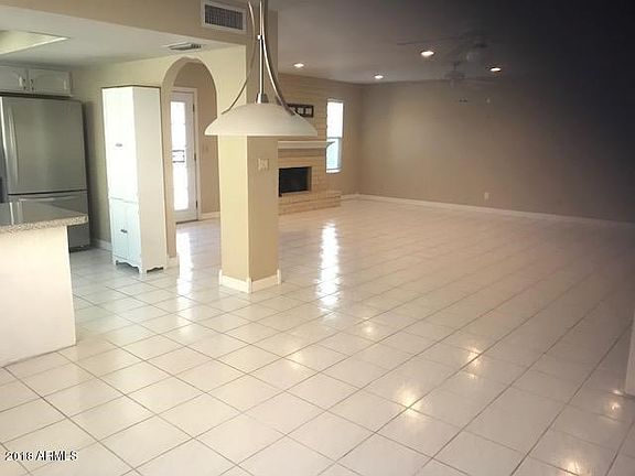 family room w/fire-place