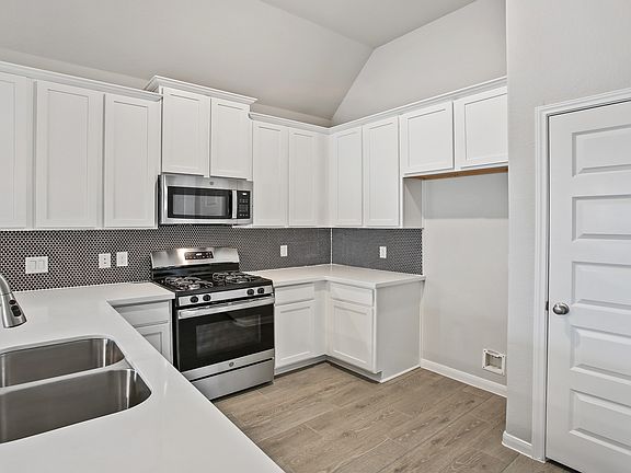 Abundant cabinet and counterspace