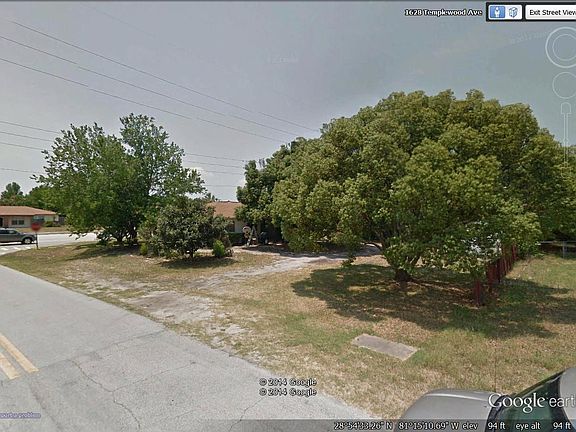 View of back yard