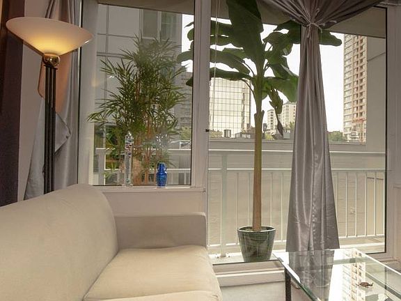 Livingroom with city view