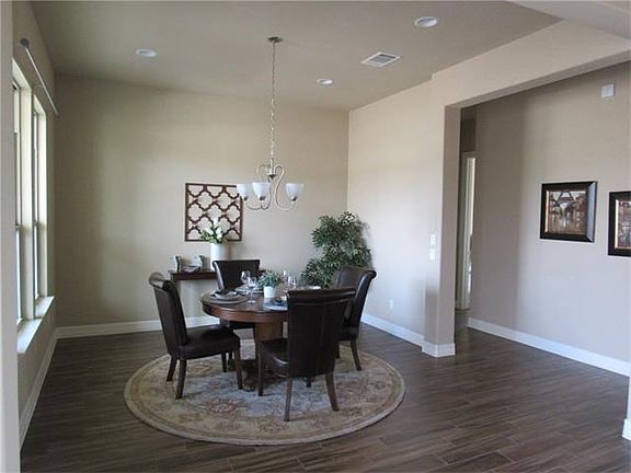 Beautiful dining off entry.