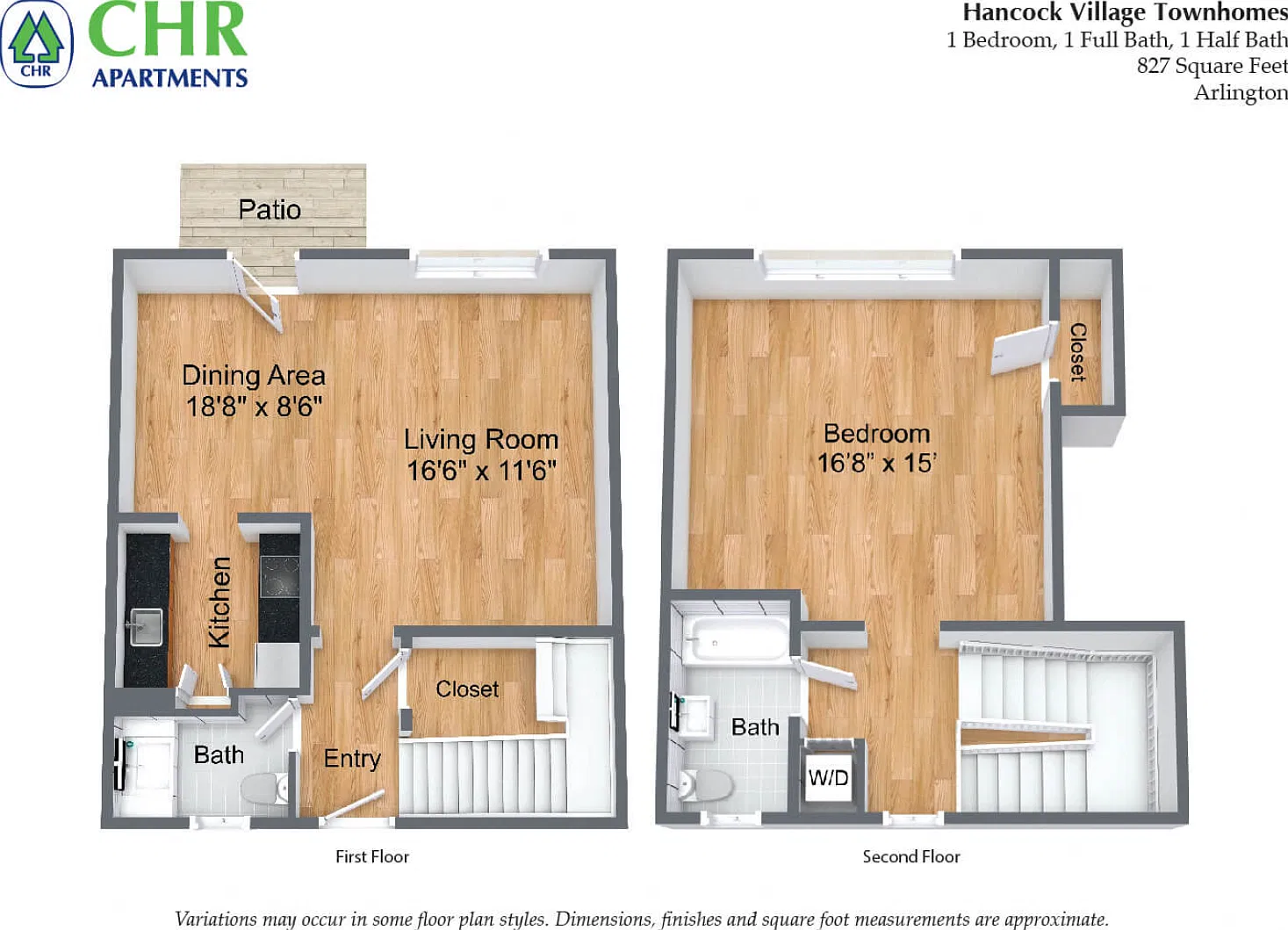 1 bed, 1.5 bath, 800 sqft, $3,500 — Photo 4