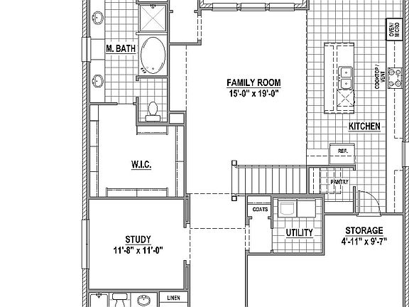 Plan 1563 1st Floor