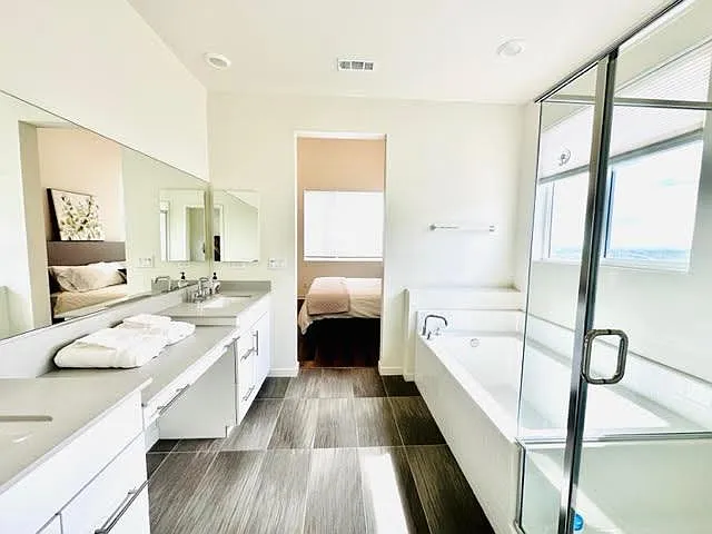 Master bathroom