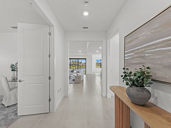 Inviting foyer