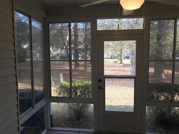 Porch located off of kitchen.