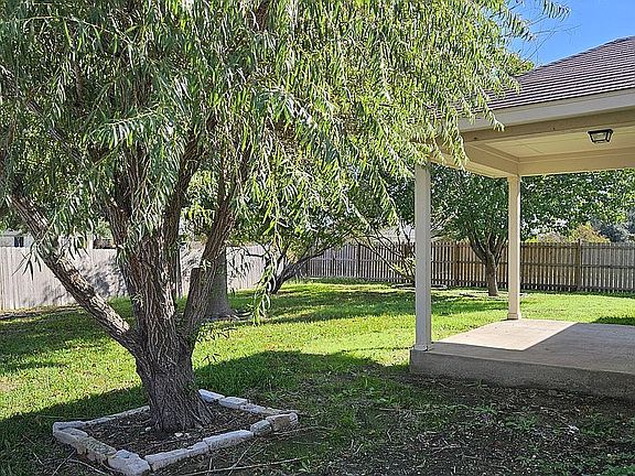 Covered patio